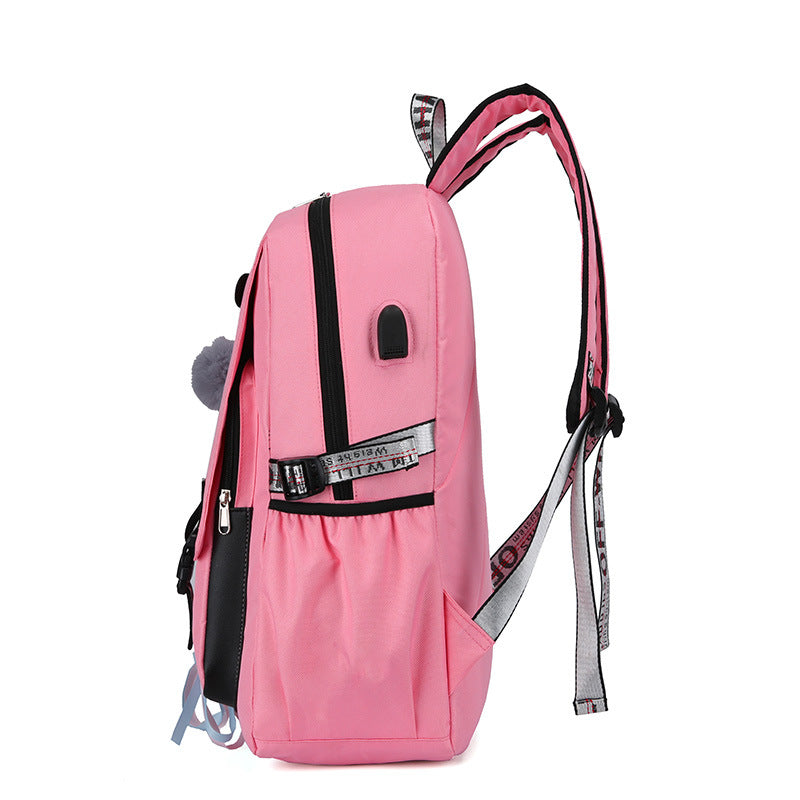 USB Charging Anti-Theft Backpack for Students
