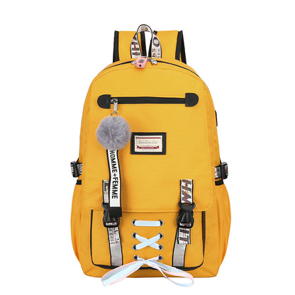 USB Charging Anti-Theft Backpack for Students