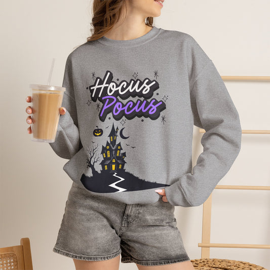 Hocus Pocus Long-Sleeve Crewneck Sweater