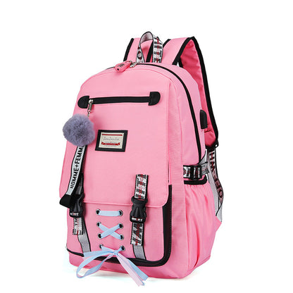 USB Charging Anti-Theft Backpack for Students