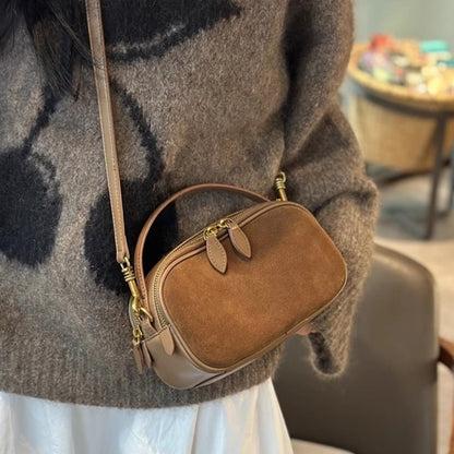 Elegant Small Handbag Women's Handbag – Stylish Crossbody Bag, Versatile Tote Purse with Soft Leather Retro Design