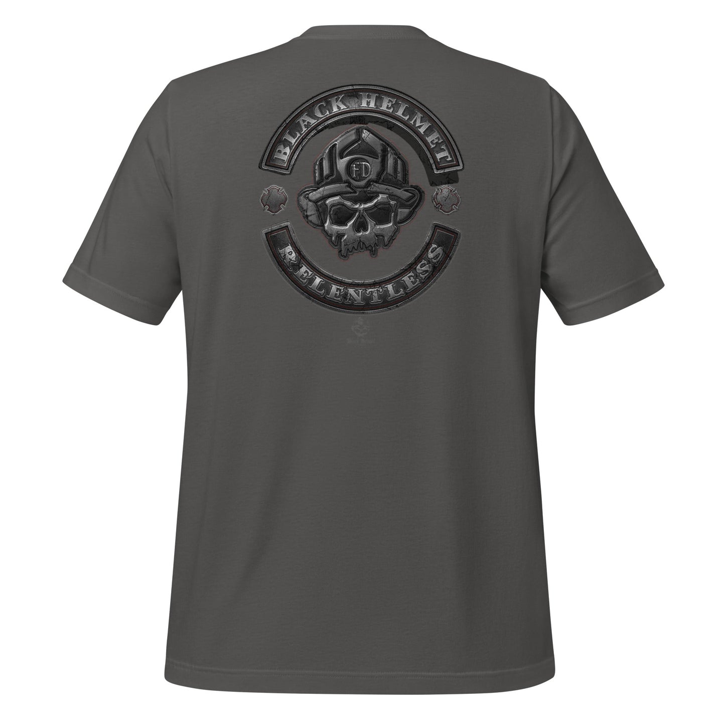 Black Helmet Relentless Biker Premium Tee