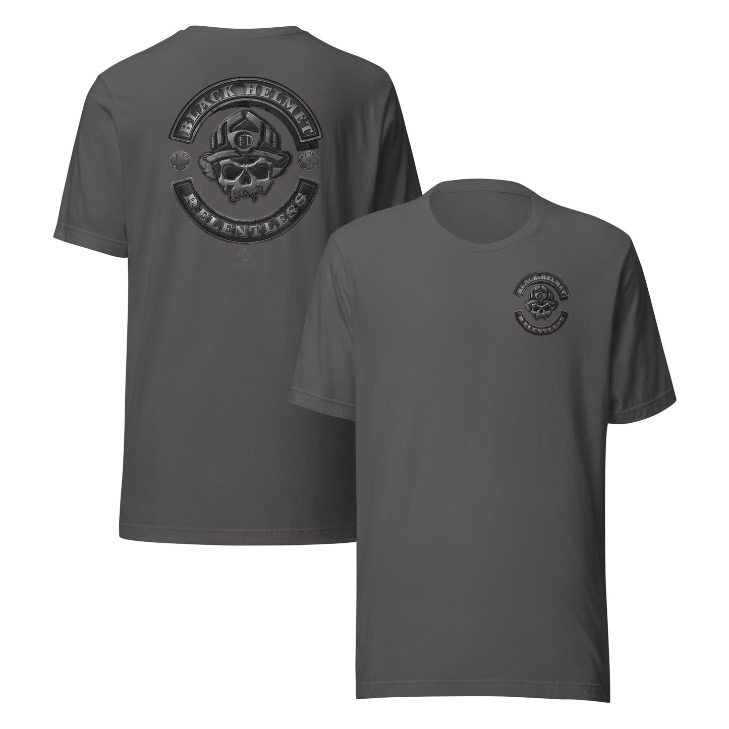 Black Helmet Relentless Biker Premium Tee