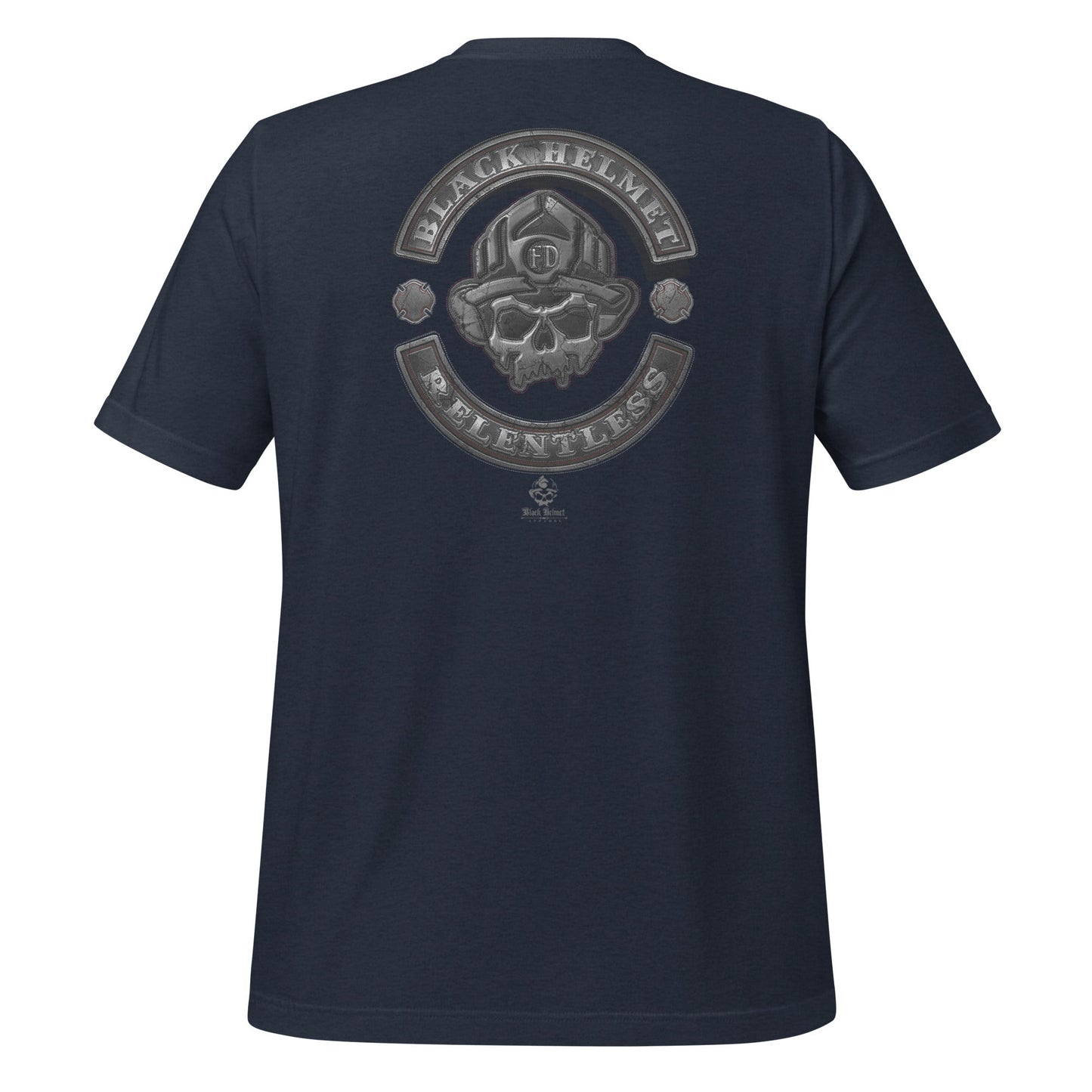 Black Helmet Relentless Biker Premium Tee